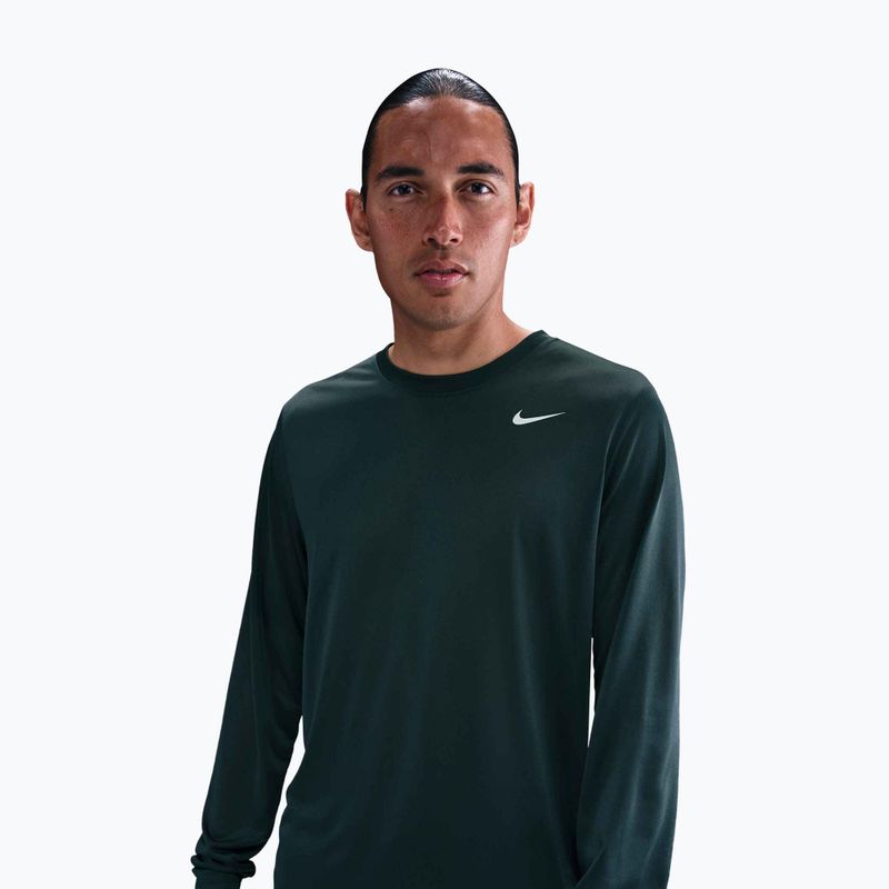 Pánské tréninkové tričko Longsleeve Nike Dri-FIT Legend seaweed/matte silver 4