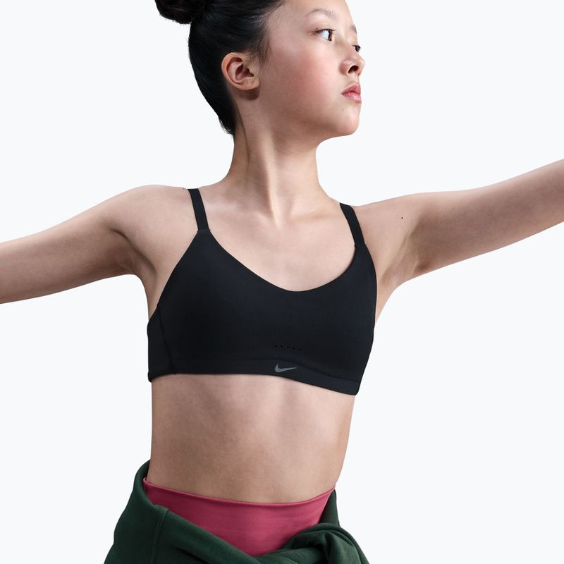 Dívčí podprsenka Nike Alate black/white 5