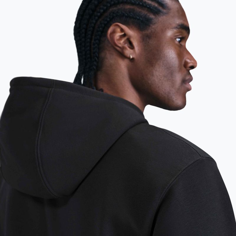 Pánská tenisová mikina Nike Court Dri-Fit Heritage French Terry Hoodie black/anthracite 5
