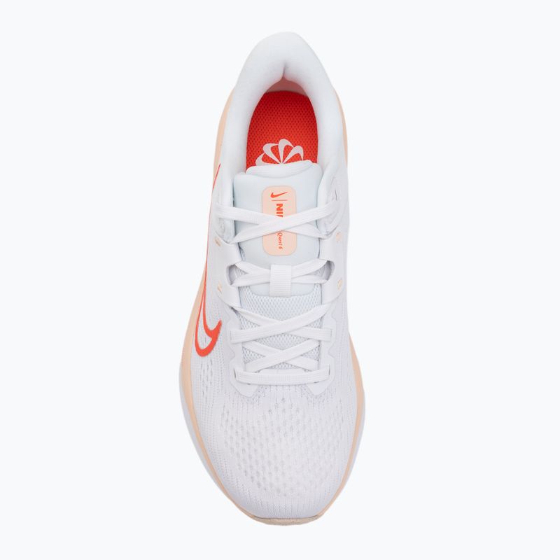 Dámské běžecké boty Nike Quest 6 white / bright crimson / washed coral 5