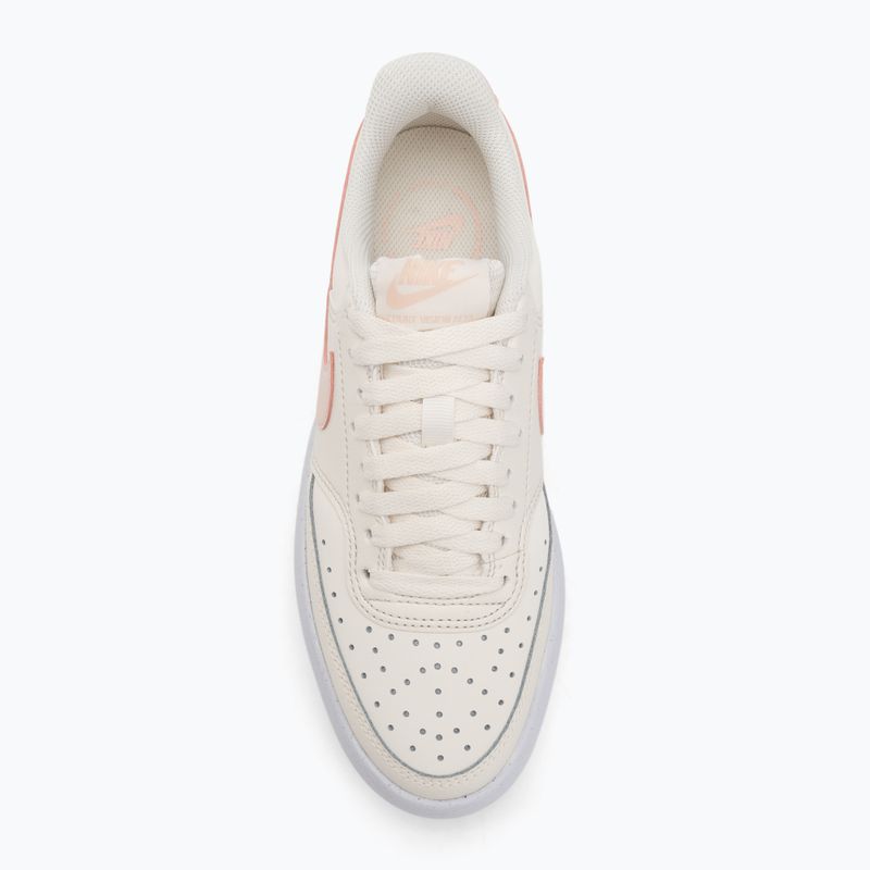 Dámské boty Nike Court Vision Alta pale ivory/washed coral/white 5