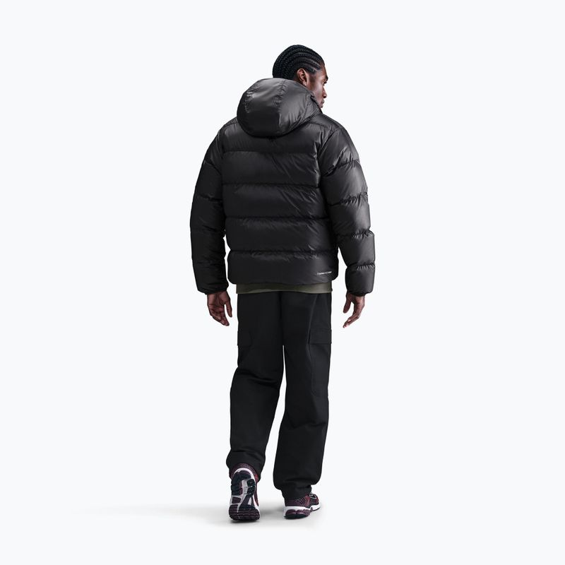 Pánská péřová bunda Nike Windrunner black/black/white 3