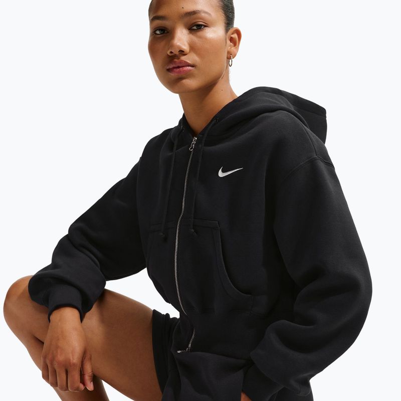 Dámská mikina  Nike Sportswear Phoenix Fleece Loose Full-Zip black/sail 4