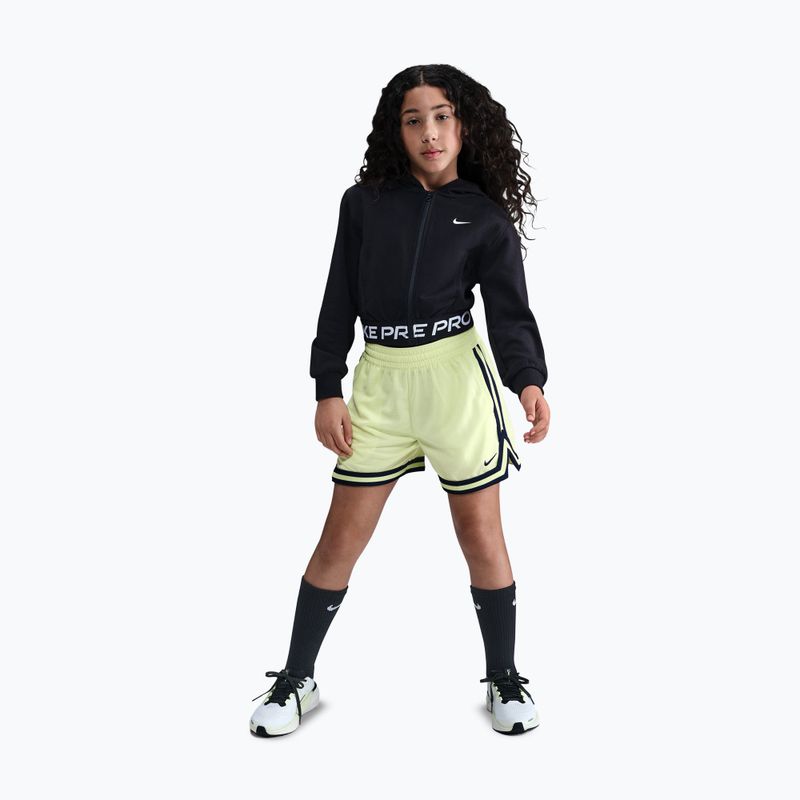 Dětská mikina Nike Pro Fleece black/black/black/white 2
