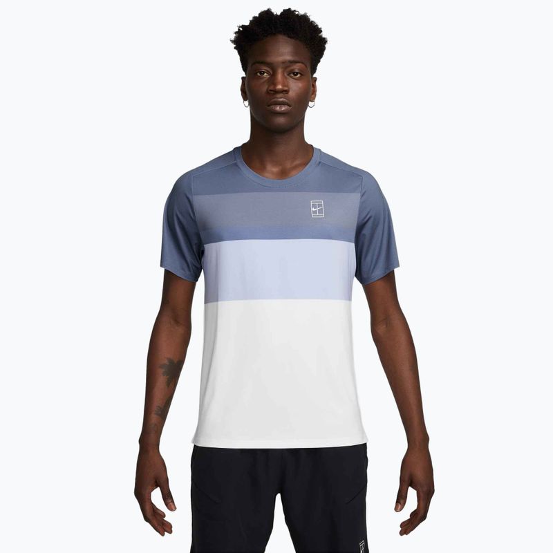 Pánské tenisové tričko Nike Court Dri-Fit Advantage world indigo / white