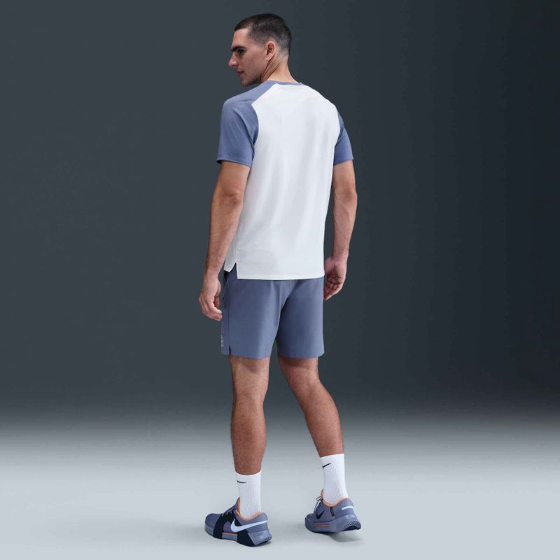 Pánské tenisové tričko Nike Court Dri-Fit Advantage world indigo / white 6