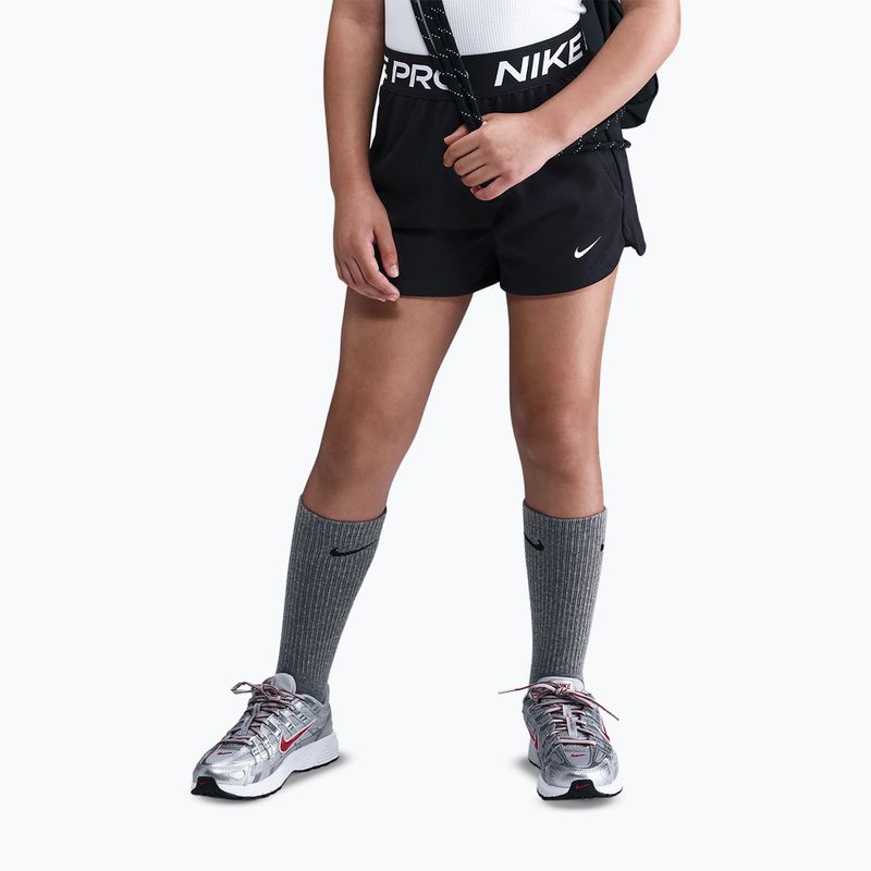 Dětské šortky Nike Pro Fleece black/black/black/white