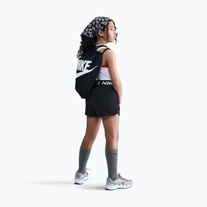 Dětské šortky Nike Pro Fleece black/black/black/white 3