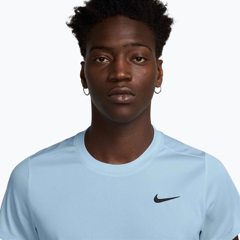 Pánské tenisové tričko Nike Court Dri-Fit Victory celestine blue / black 3