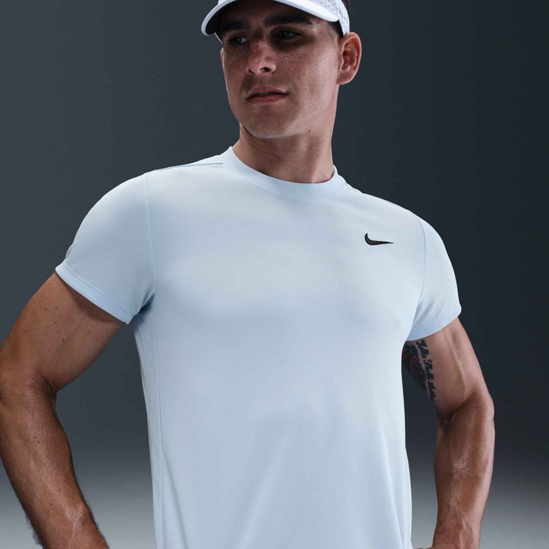 Pánské tenisové tričko Nike Court Dri-Fit Victory celestine blue / black 4