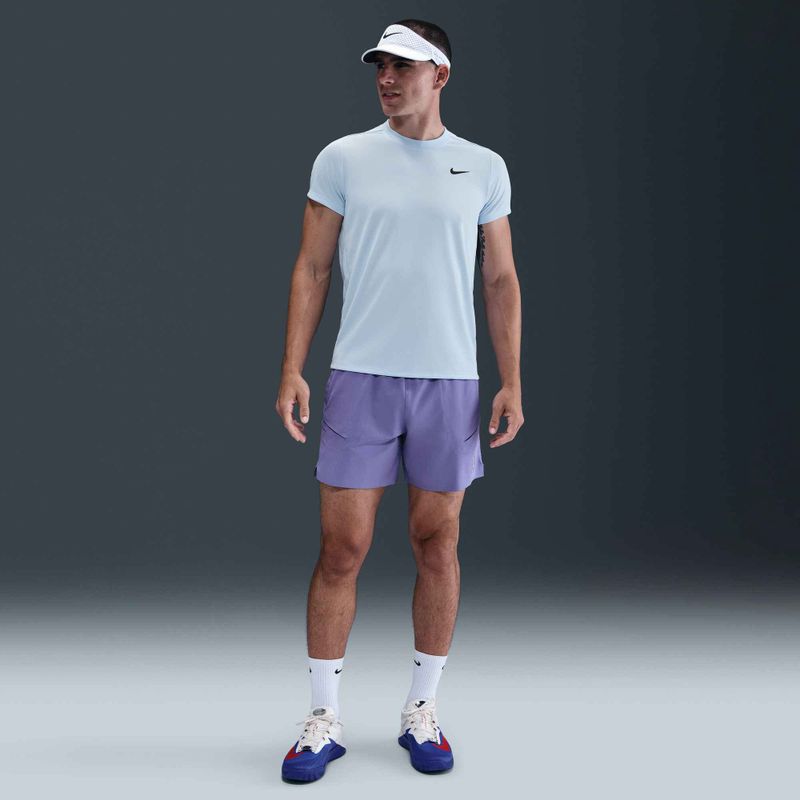 Pánské tenisové tričko Nike Court Dri-Fit Victory celestine blue / black 5