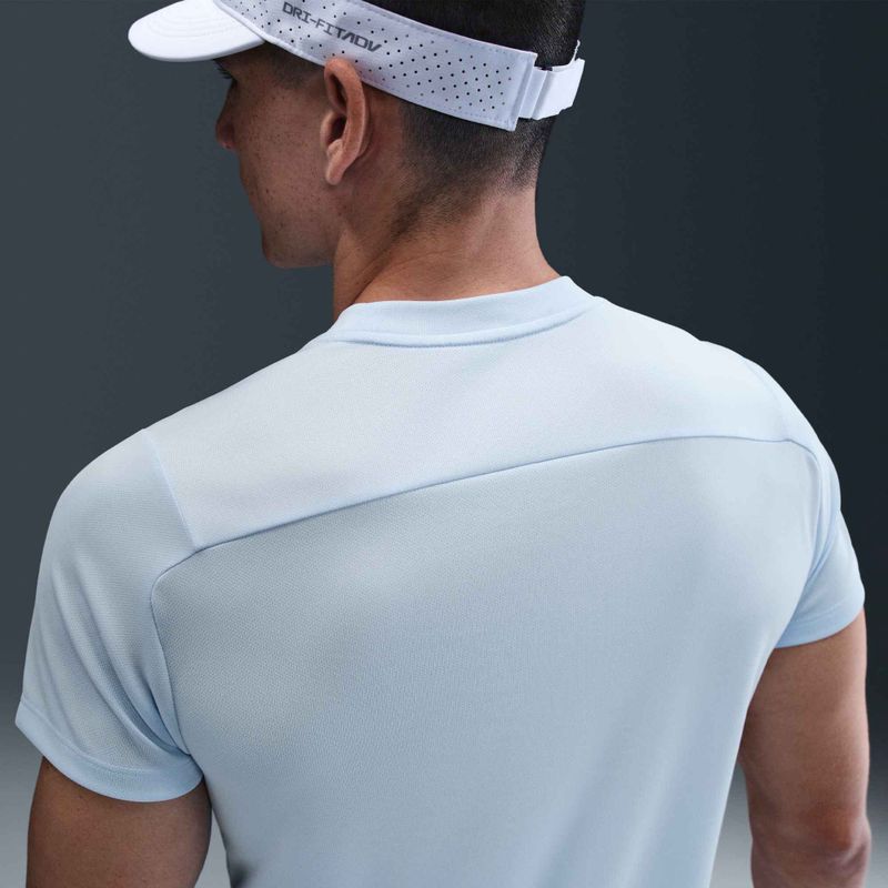 Pánské tenisové tričko Nike Court Dri-Fit Victory celestine blue / black 8
