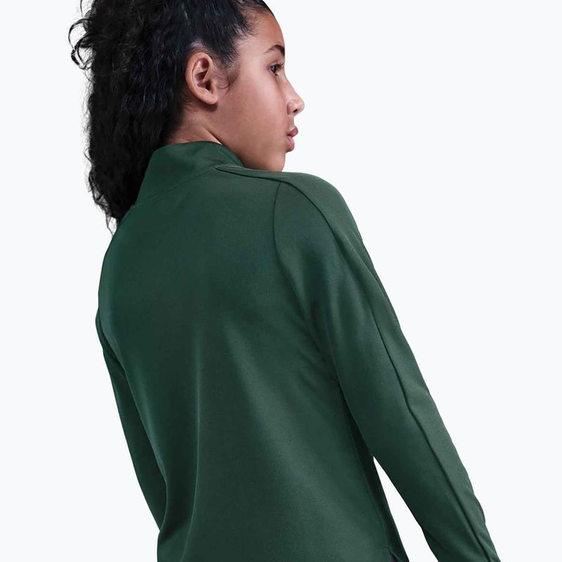 Dětské tréninkové tričko Longsleeve Nike Dri-Fit 1/4 Zip fir/white 5