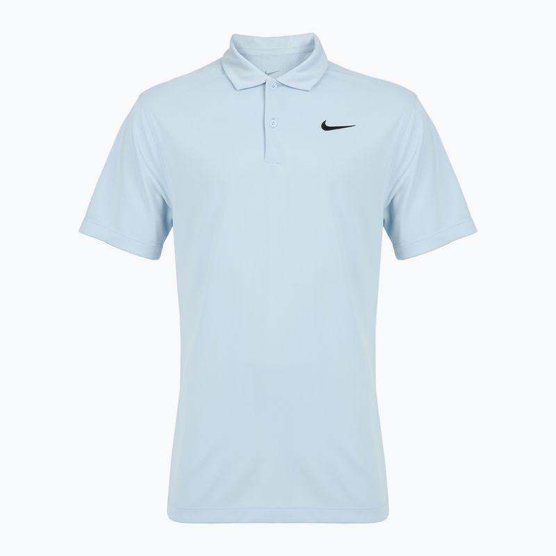 Pánské tenisové tričko Nike Court Dri-Fit Polo Solid celestine blue / black 7