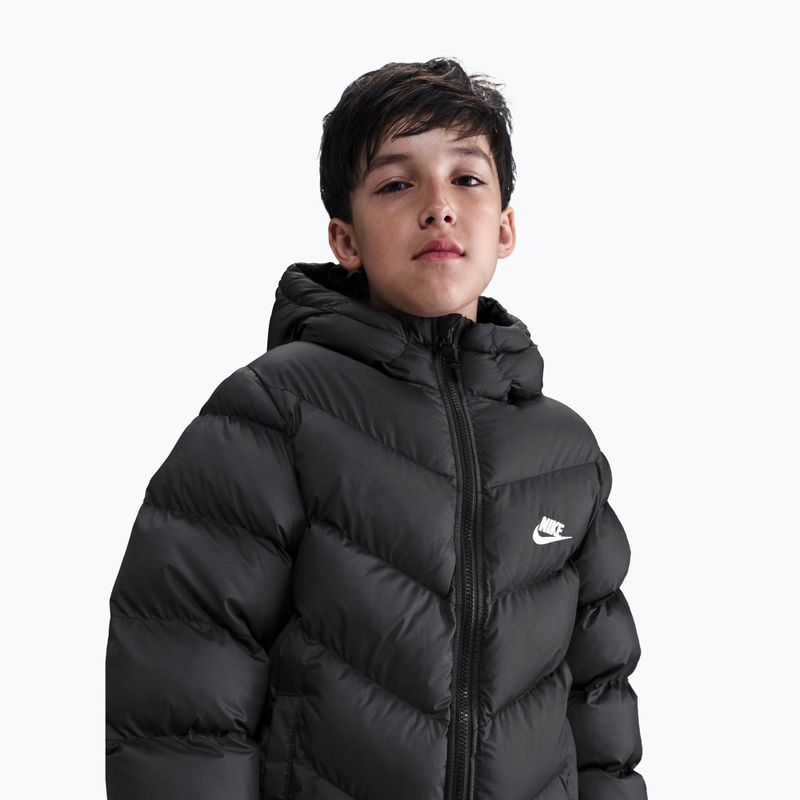 Dětská zateplená bunda  Nike Sportswear All Day Play black/white 6