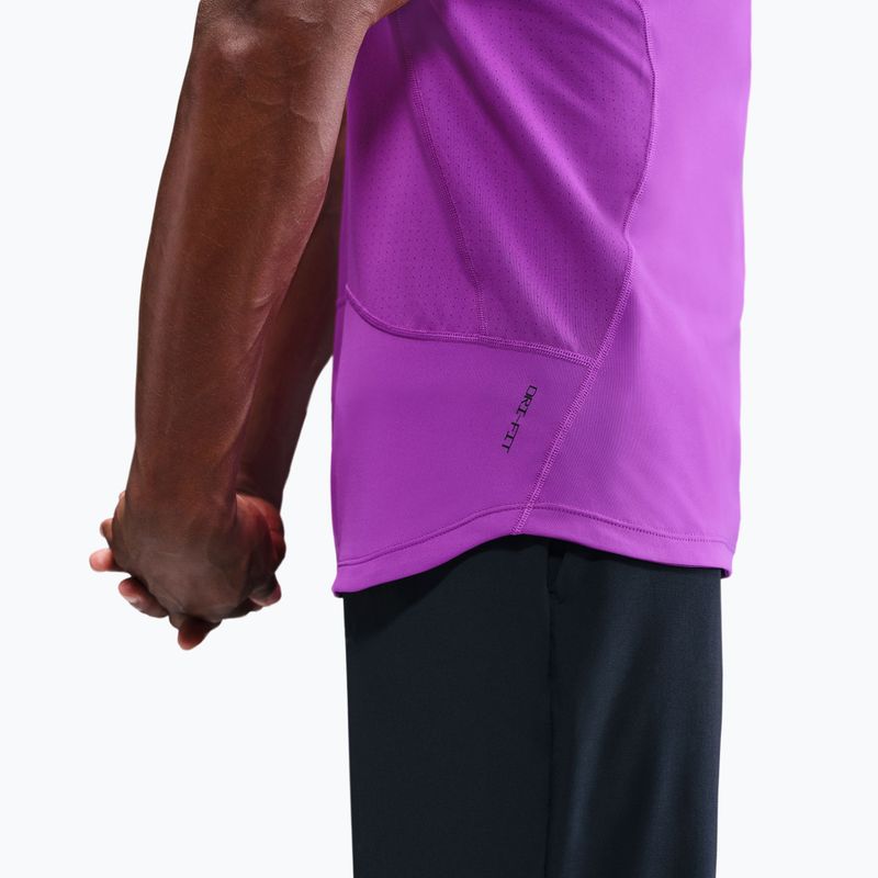 Pánské tréninkové tričko Nike Pro Training Dri-Fit vivid purple/black 5