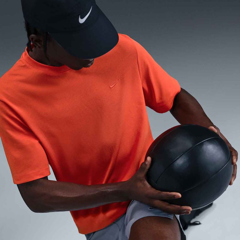 Pánské tenisové tričko Nike Dri-Fit Primary picante red/picante red 10