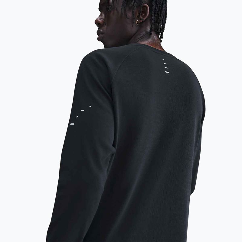 Pánské běžecké tričko Longsleeve Nike Stride Dri-Fit Waffle Crew black 5