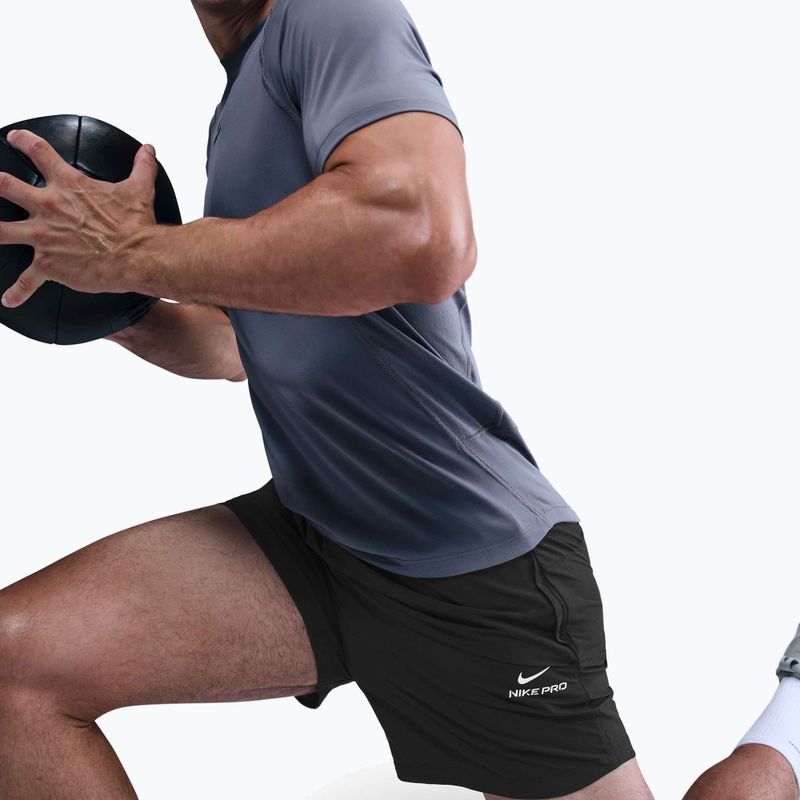 Pánské šortky Nike Pro Training Dri-Fit 6" black/white 5