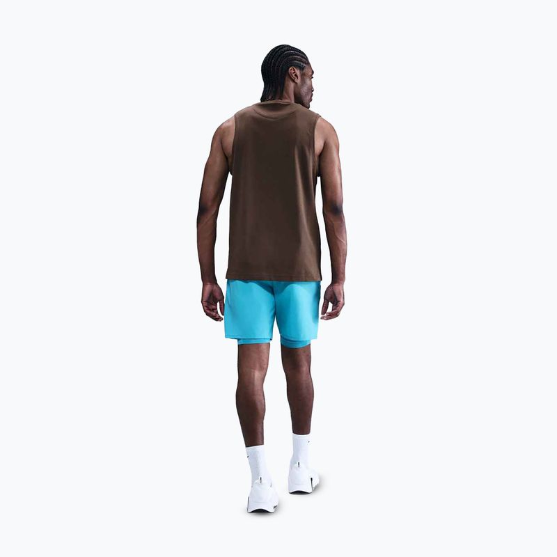 Pánské tričko Nike Primary Dri-Fit Versatile baroque brown/baroque brown 3