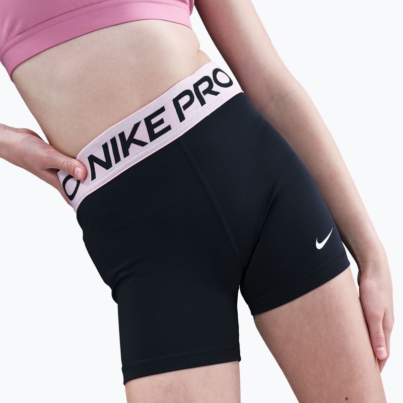 Dětské šortky Nike Pro black/med soft pink/white 6