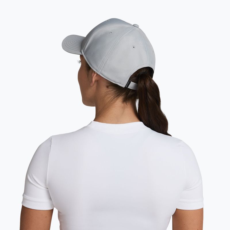 Kšiltovka Nike Jordan Rise Structured Metal Jumpman light smoke grey/R511 6