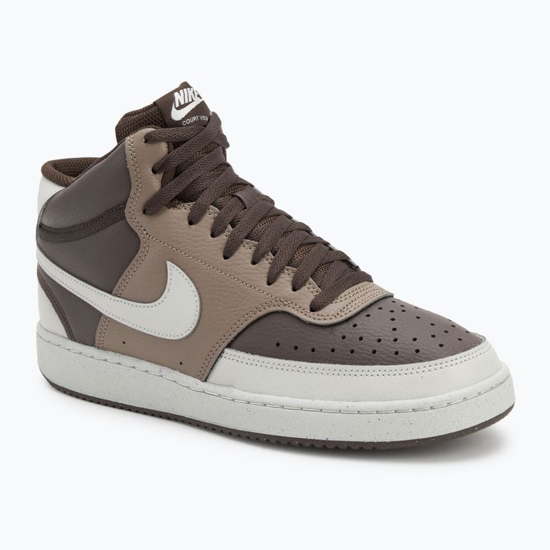 Pánské tenisky Nike Court Vision Mid Next Nature baroque brown/mink brown/light bone
