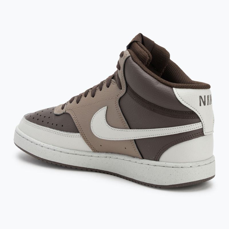 Pánské tenisky Nike Court Vision Mid Next Nature baroque brown/mink brown/light bone 3