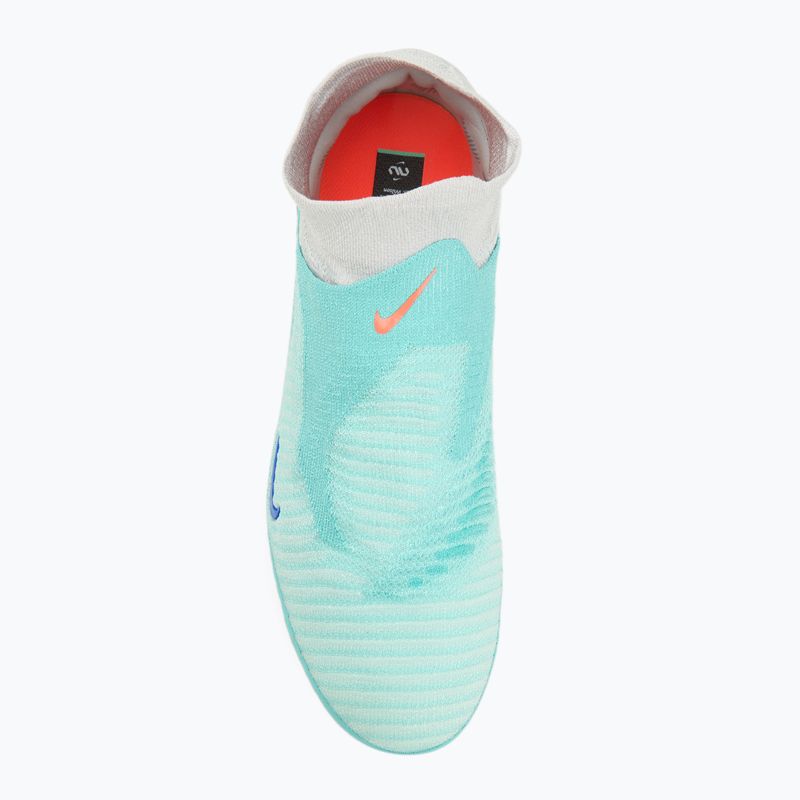 Pánské kopačky Nike United Phantom 6 High Elite FG pistachio frost/hyper orange 5