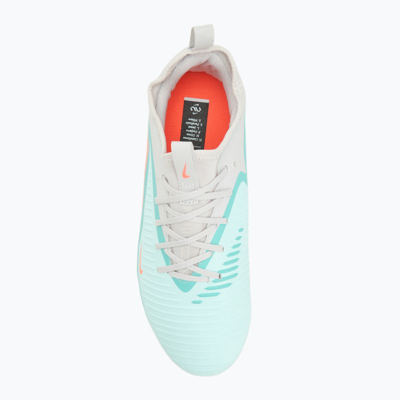 Pánské kopačky Nike United Phantom 6 Low Academy Jr FG/MG pistachio frost/hyper orange 5