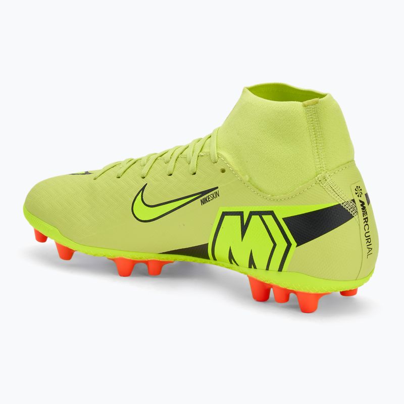 Pánské kopačky Nike Mercurial Superfly 10 Academy AG Limelight/Hyper Crimson/Volt 3