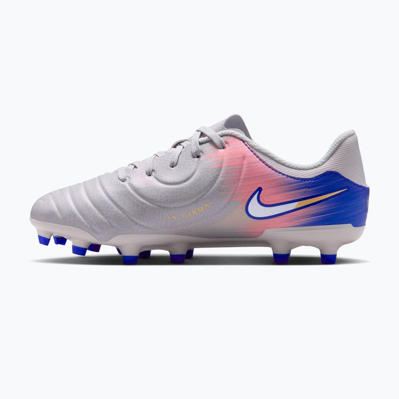 Dětské kopačky Nike United Tiempo Legend 10 Academy Jr FG/MG vast grey/racer blue 2