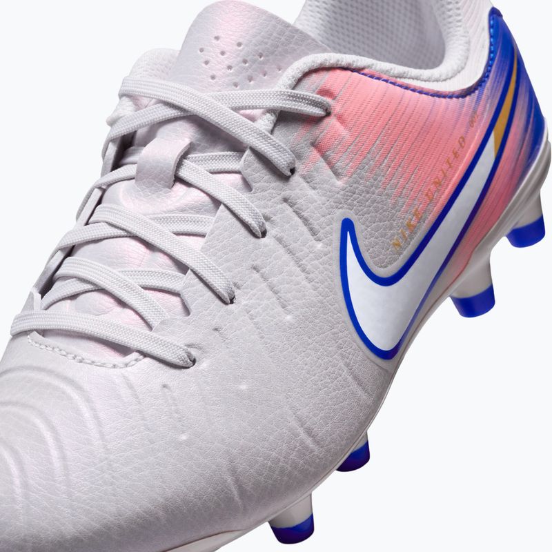 Dětské kopačky Nike United Tiempo Legend 10 Academy Jr FG/MG vast grey/racer blue 7