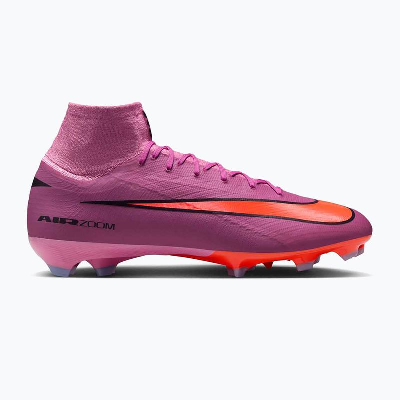 Dětské kopačky Nike Mercurial Superfly 10 Academy LV8 FG/MG university red/dark obsidian