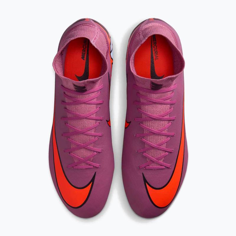 Dětské kopačky Nike Mercurial Superfly 10 Academy LV8 FG/MG university red/dark obsidian 6