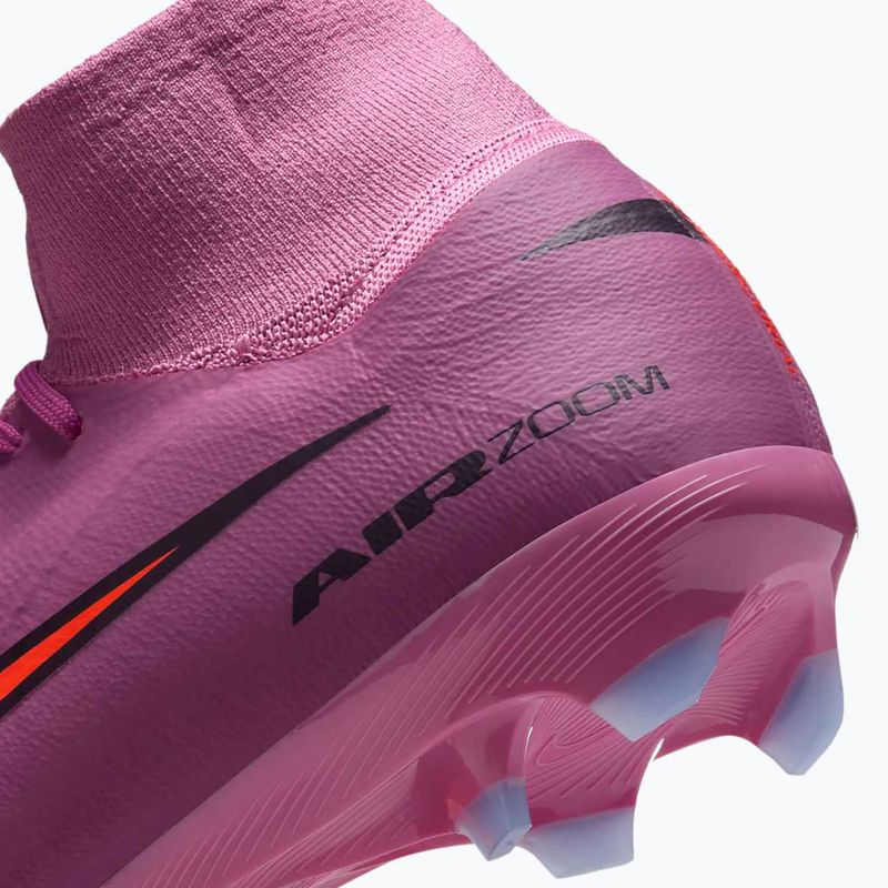 Dětské kopačky Nike Mercurial Superfly 10 Academy LV8 FG/MG university red/dark obsidian 8