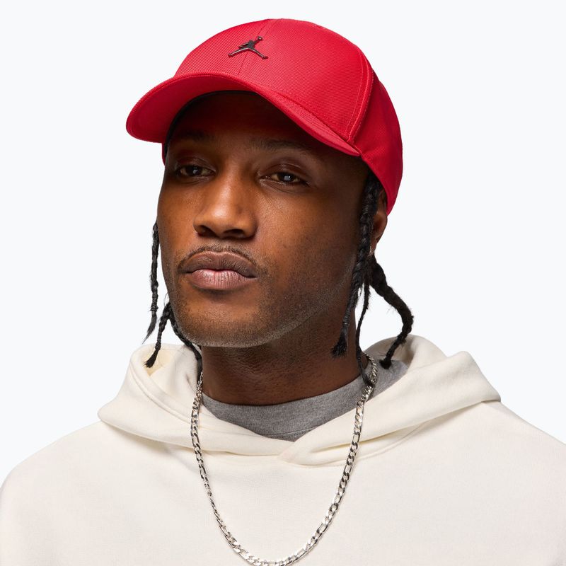 Kšiltovka Nike Jordan Rise Structured Metal Jumpman gym red/r511 7