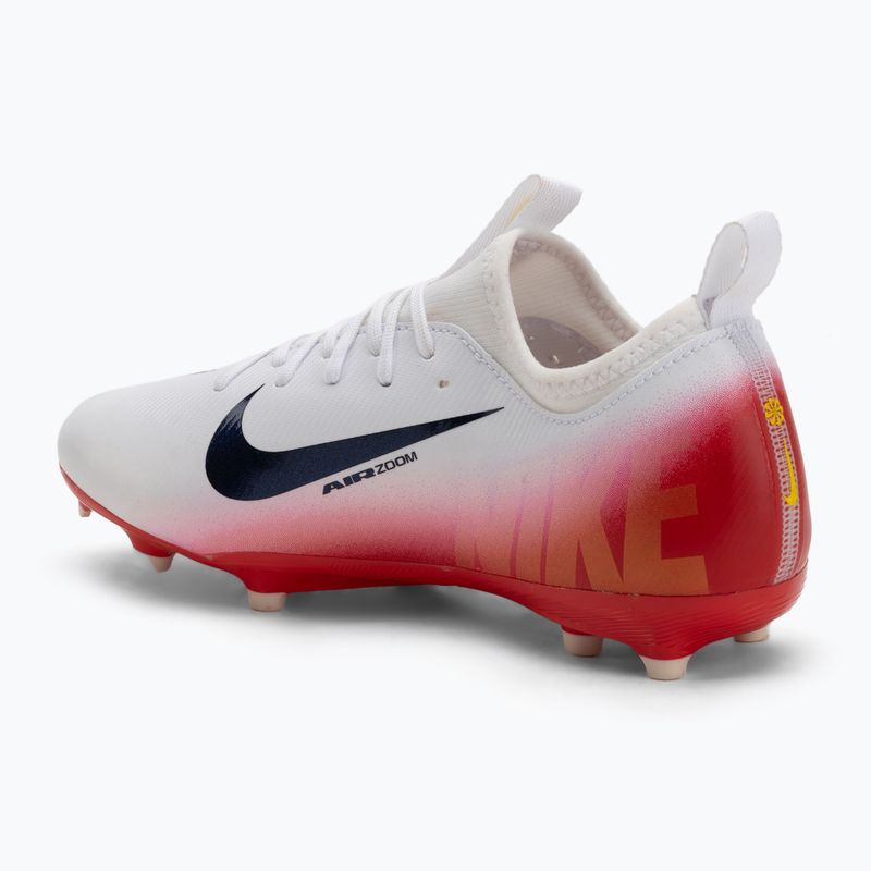 Dětské fotbalové kopačky Nike Zoom Vapor 16 Academy LV8 Jr FG/MG university red/tmavý obsidián 3