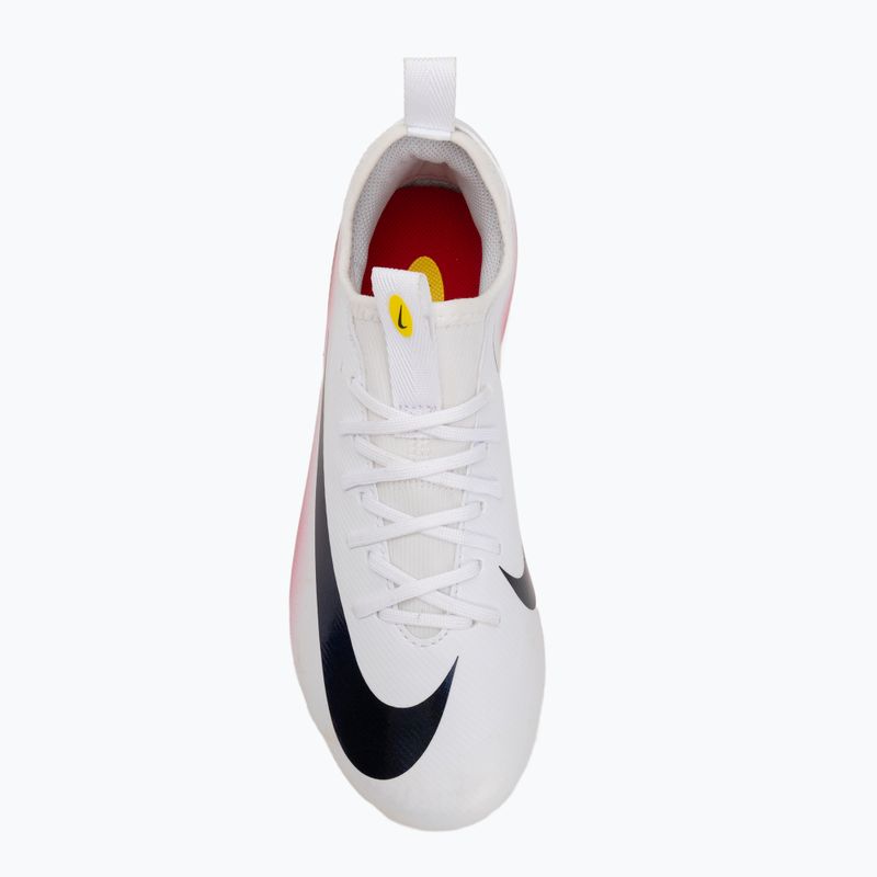 Dětské fotbalové kopačky Nike Zoom Vapor 16 Academy LV8 Jr FG/MG university red/tmavý obsidián 5