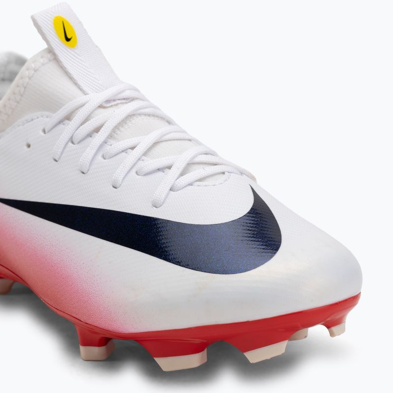 Dětské fotbalové kopačky Nike Zoom Vapor 16 Academy LV8 Jr FG/MG university red/tmavý obsidián 7