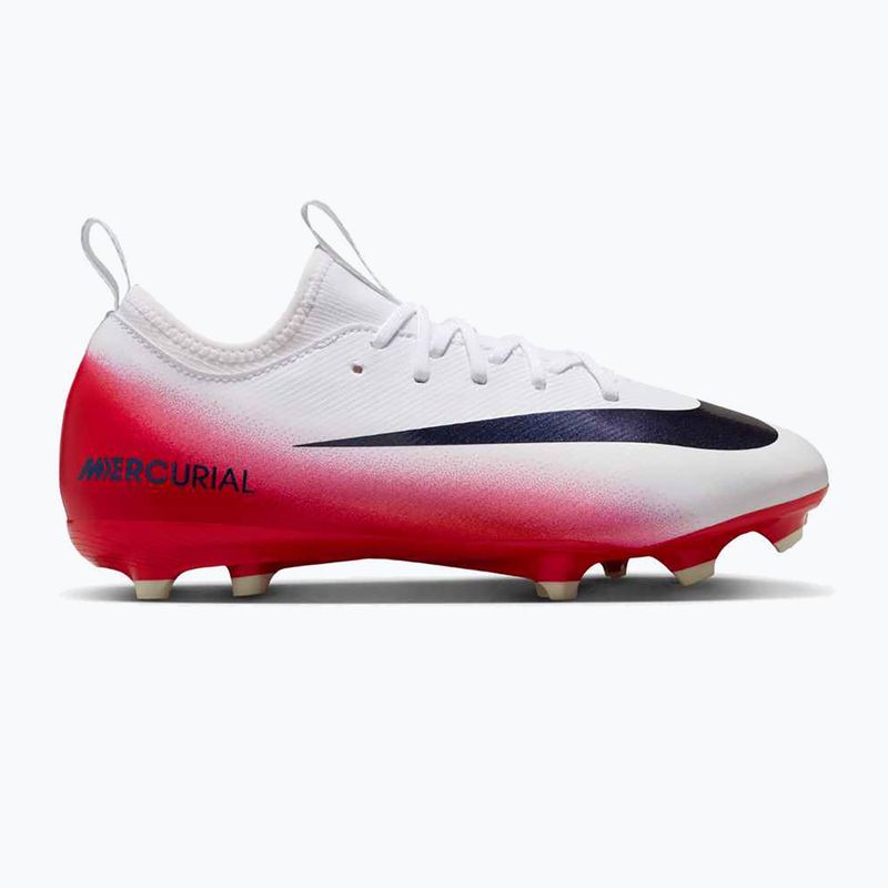 Dětské fotbalové kopačky Nike Zoom Vapor 16 Academy LV8 Jr FG/MG university red/tmavý obsidián 8