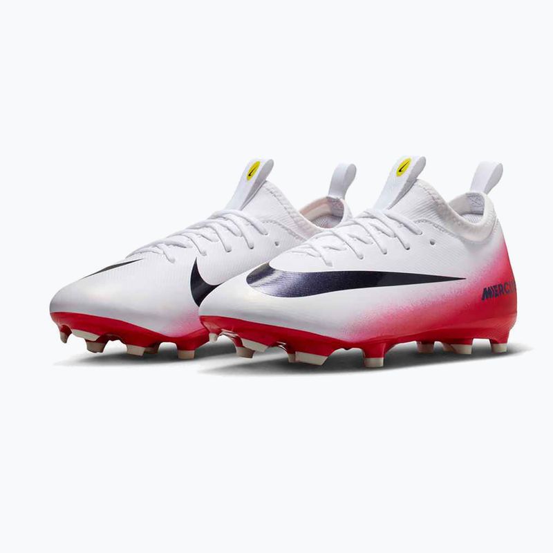 Dětské fotbalové kopačky Nike Zoom Vapor 16 Academy LV8 Jr FG/MG university red/tmavý obsidián 10