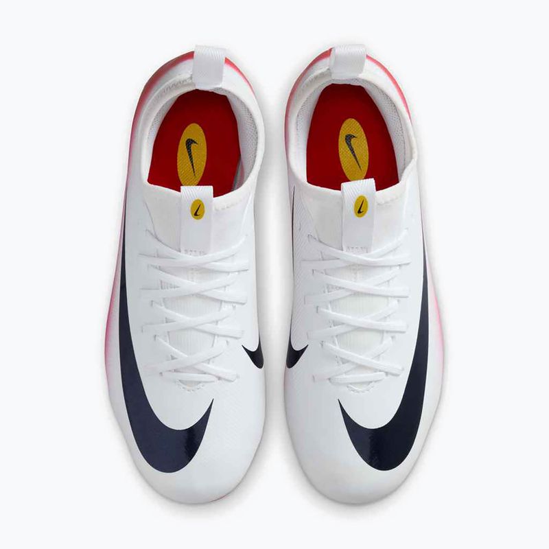 Dětské fotbalové kopačky Nike Zoom Vapor 16 Academy LV8 Jr FG/MG university red/tmavý obsidián 13