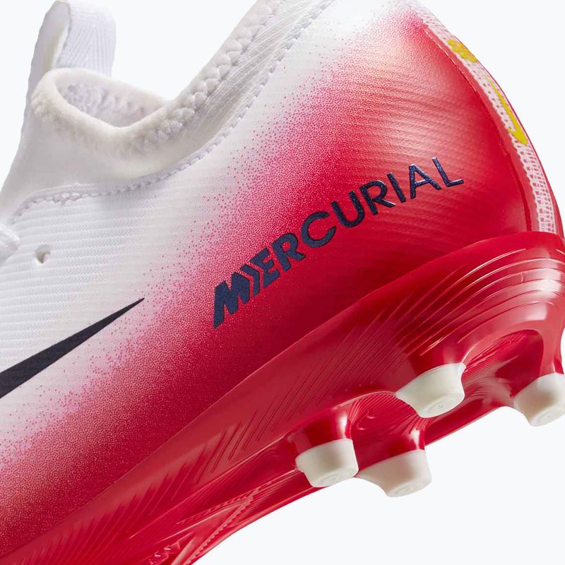 Dětské fotbalové kopačky Nike Zoom Vapor 16 Academy LV8 Jr FG/MG university red/tmavý obsidián 15