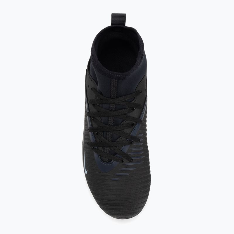 Dětské kopačky Nike Phantom 6 High Club FG/MG black/black 5