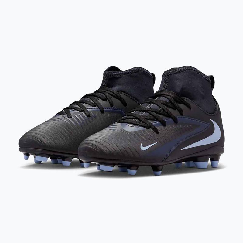 Dětské kopačky Nike Phantom 6 High Club FG/MG black/black 10