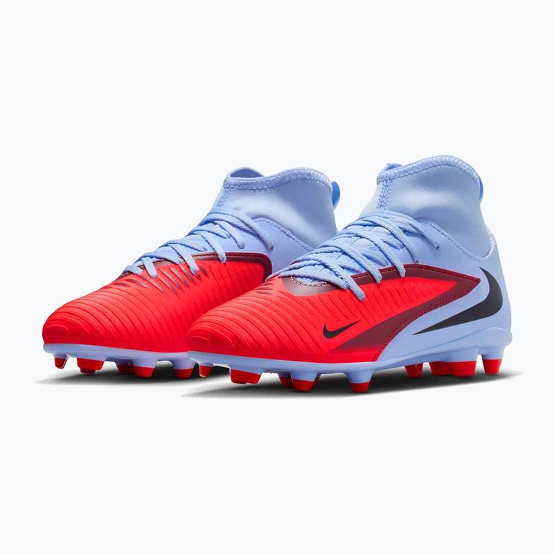 Dětské kopačky Nike Phantom 6 High Club FG/MG royal tint/bright crimson 12