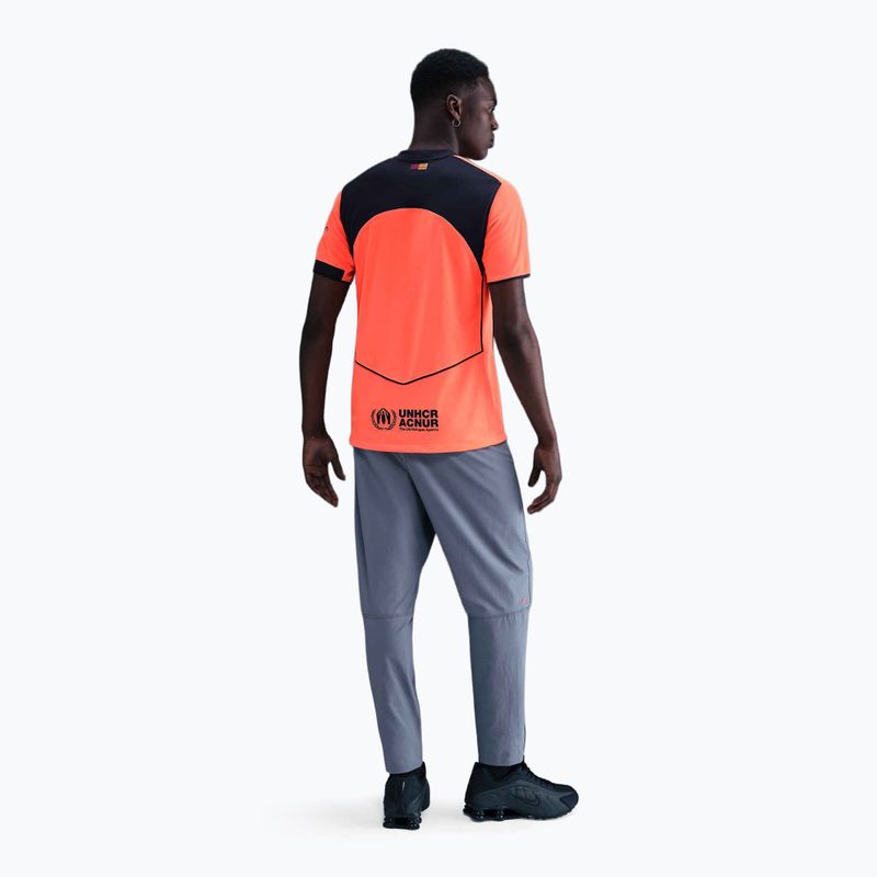 Pánský fotbalový dres Nike FC Barcelona 2025/26 Stadium Third bright mango/midnight navy/midnight navy 3