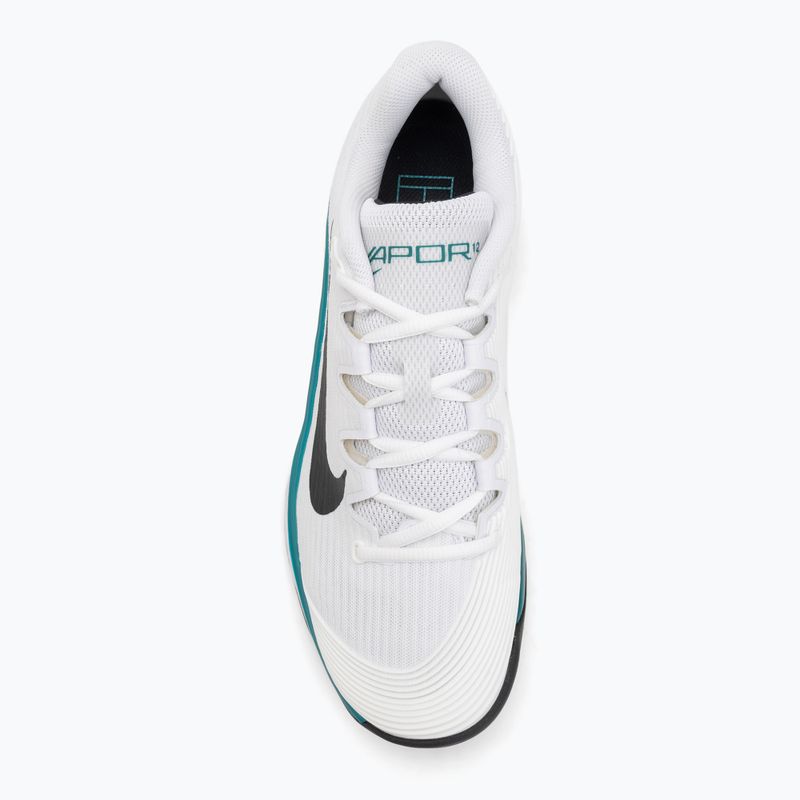 Pánské tenisové boty Nike Vapor 12 white / black / radiant emerald 5