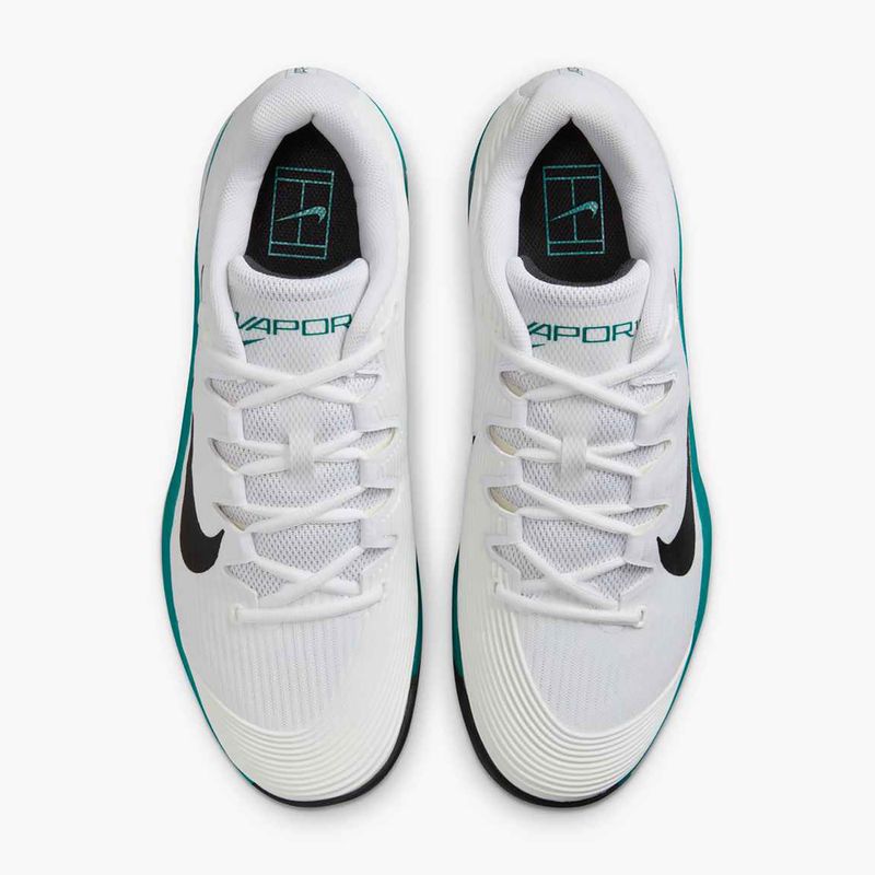 Pánské tenisové boty Nike Vapor 12 white / black / radiant emerald 14